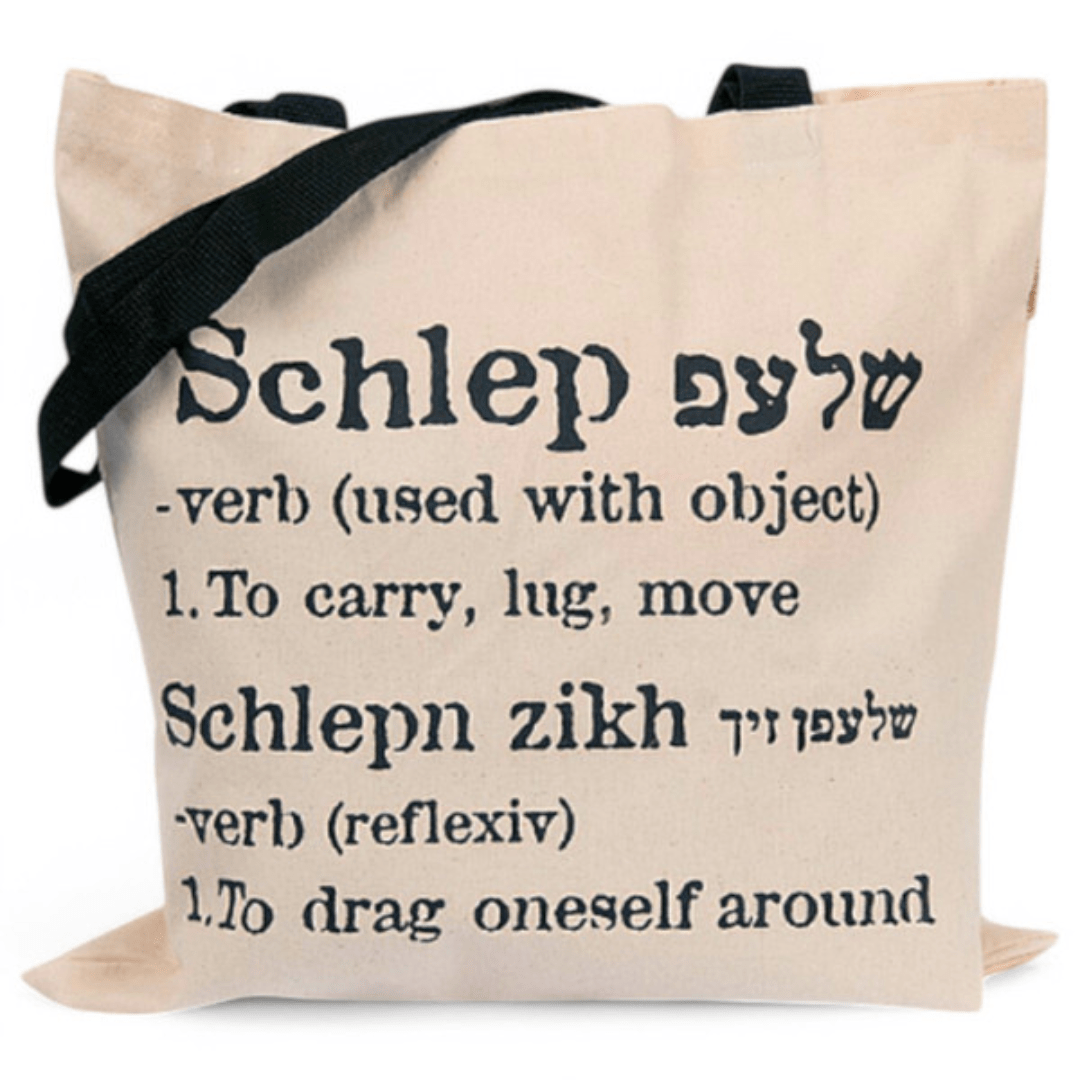 Barbara Shaw Tote Bags & Cases White Schlep Tote