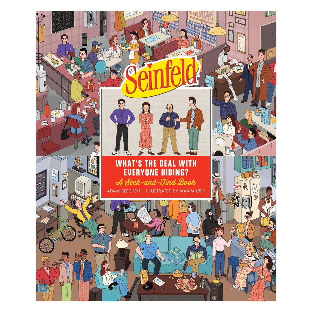 Hachette Book Group - Seinfeld: What's the Deal with Everyone Hiding? - Seek-and-Find Book - ModernTribe