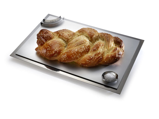 Shabbat Shalom Challah Board by Laura Cowan