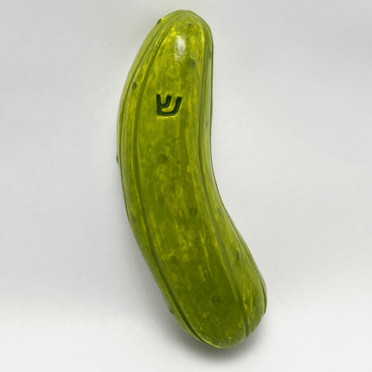 Ceramic Handmade Pickle Mezuzah