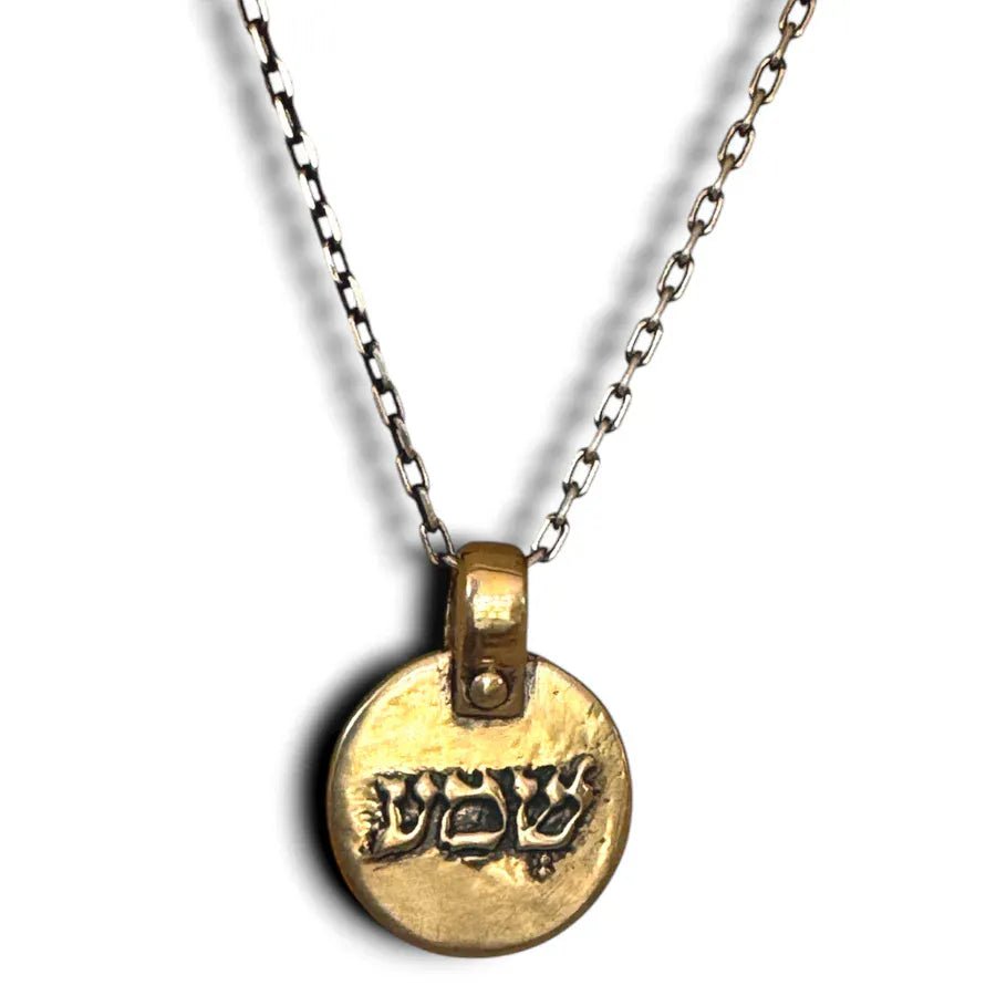 Marla Studio - Petite Shema Necklace by Marla Studio - Bronze - ModernTribe