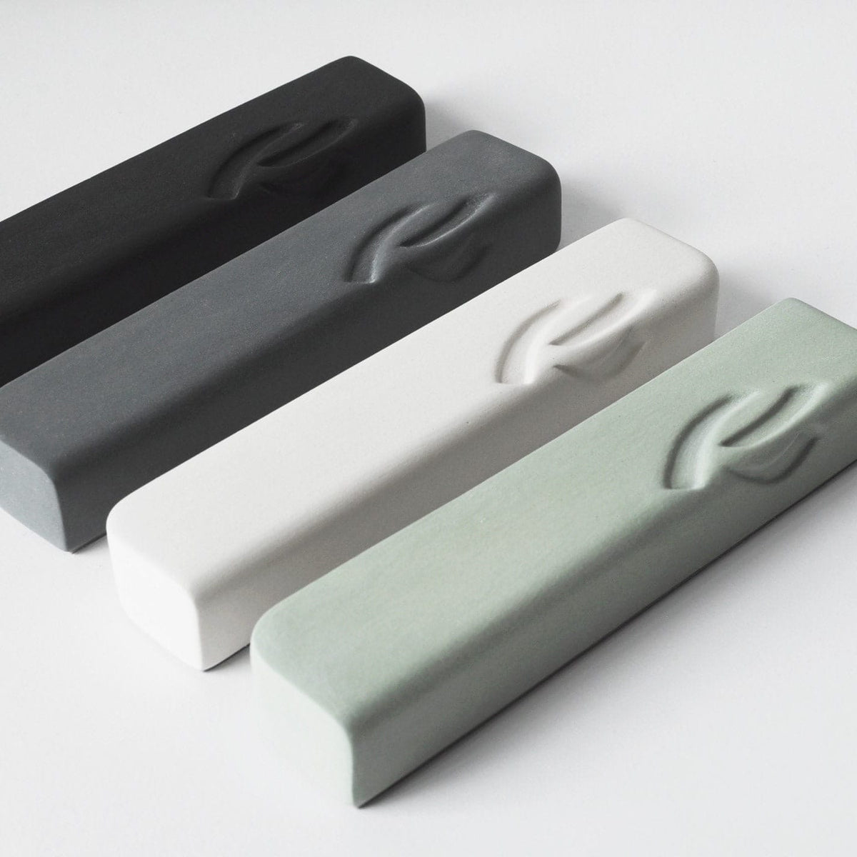 Yahalomis Mezuzahs Small Ceramic Mezuzah Case by Yahalomis - (Choice of Colors)