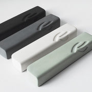 Yahalomis Mezuzahs Small Ceramic Mezuzah Case by Yahalomis - (Choice of Colors)