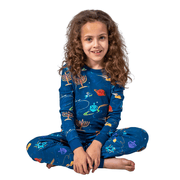 Kids Hanukkah Space Pajamas - (Unisex Sizes 2T - 14) by Midrash Manicures