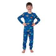 Kids Hanukkah Space Pajamas - (Unisex Sizes 2T - 14) by Midrash Manicures