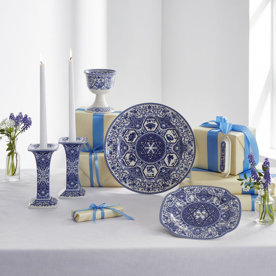 Spode Sabbath Candlesticks