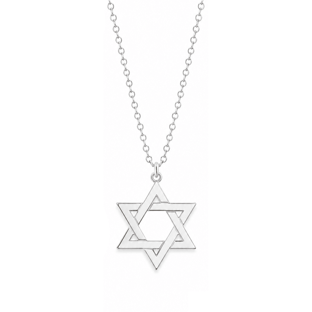Miriam Merenfeld Jewelry - Jordan Star of David Necklace by Miriam Merenfeld - (Gold-Plated or Sterling Silver) - ModernTribe