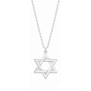 Miriam Merenfeld Jewelry - Jordan Star of David Necklace by Miriam Merenfeld - (Gold-Plated or Sterling Silver) - ModernTribe