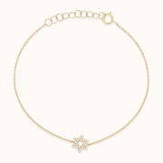 Les Petit Jewels Bracelets Star of David Bracelet - 14k Gold