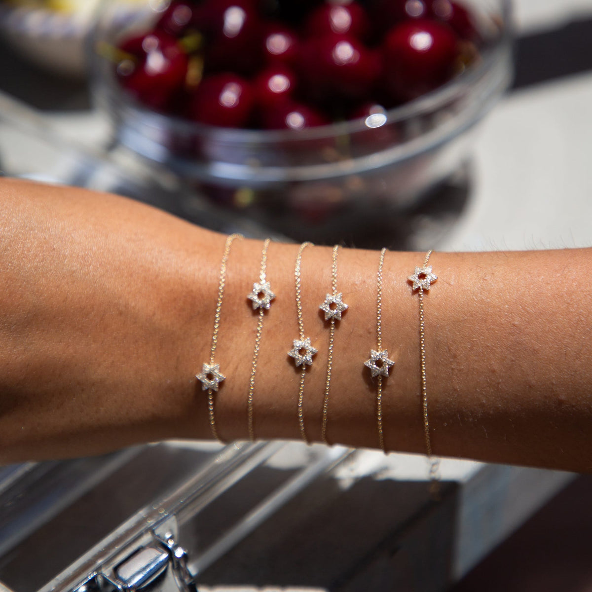 Les Petit Jewels Bracelets Star of David Bracelet - 14k Gold