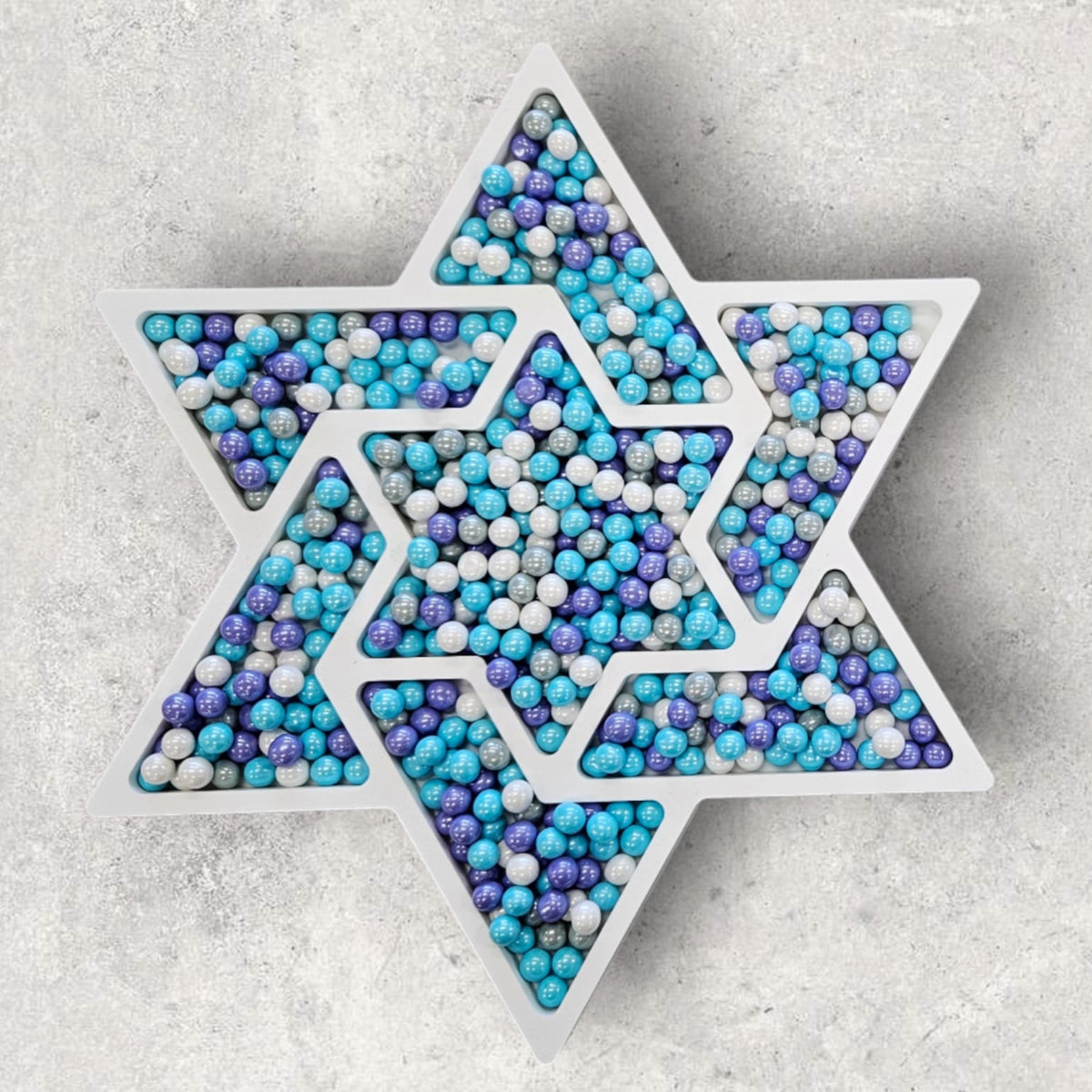 Makher Shop Serving Pieces Star of David Nut Tray / Candy Tray