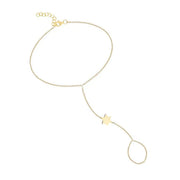 Miriam Merenfeld Jewelry Bracelets Star of David Ring Bracelet by Miriam Merenfeld - (Gold-Plated or Sterling Silver)