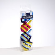 Rite Lite Dreidels Striped Multicolor Hand-Painted Dreidels