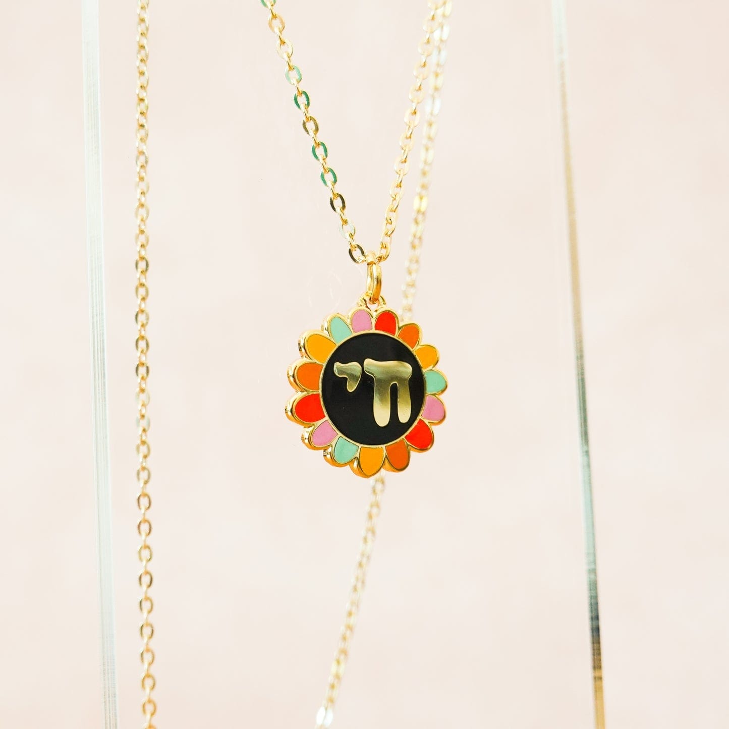 Sarah Day Arts Necklaces Summer Rainbow Chai Flower Necklace