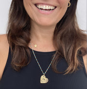 Miriam Merenfeld Jewelry Necklaces Mia Turquoise Good Luck Necklace by Miriam Merenfeld - Star of David or Heart