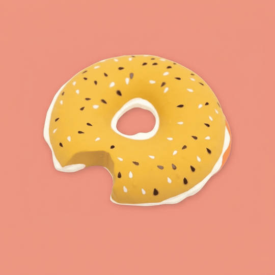 The Lox Bagel Baby Teether