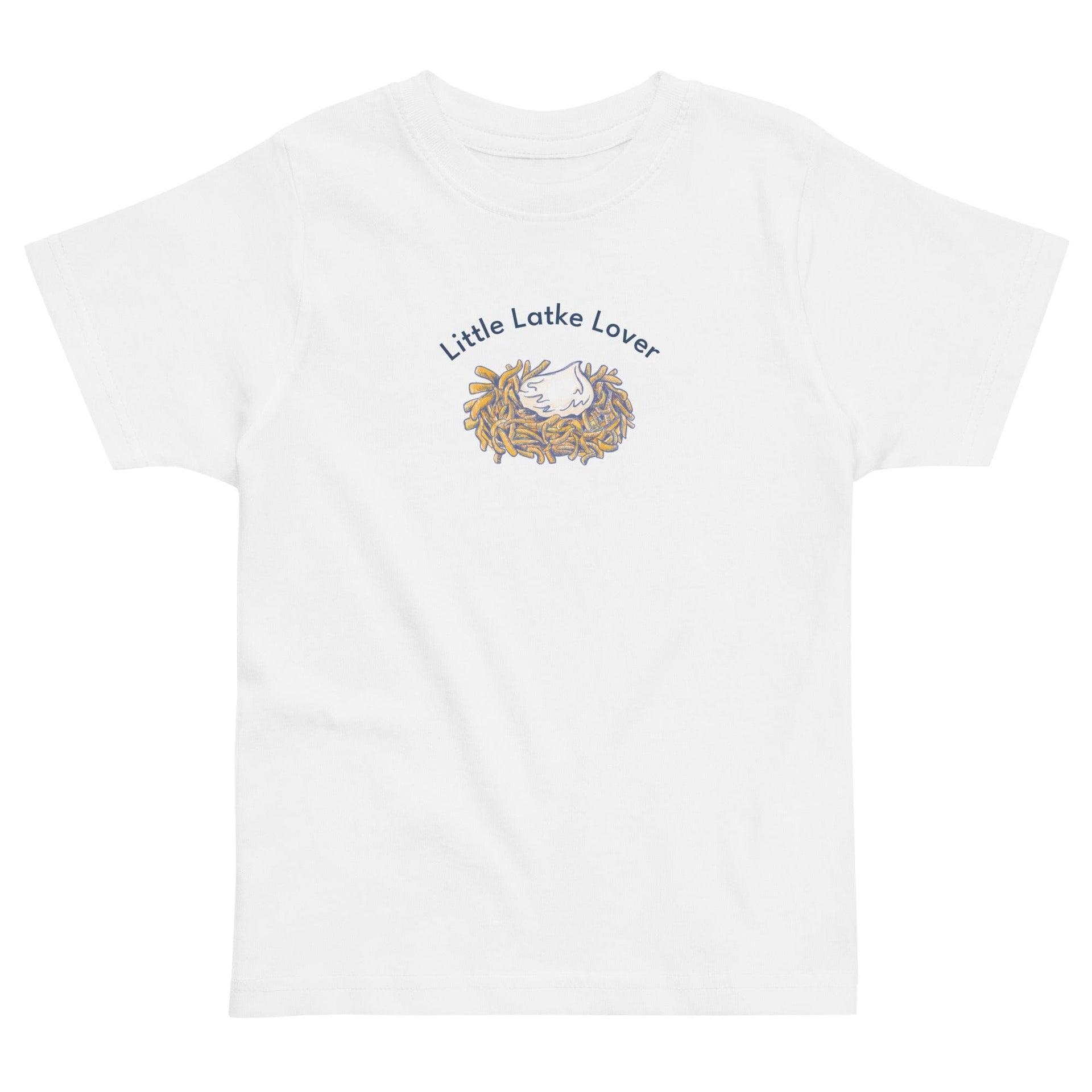 ModernTribe 2 Little Latke Lover Toddler jersey t-shirt