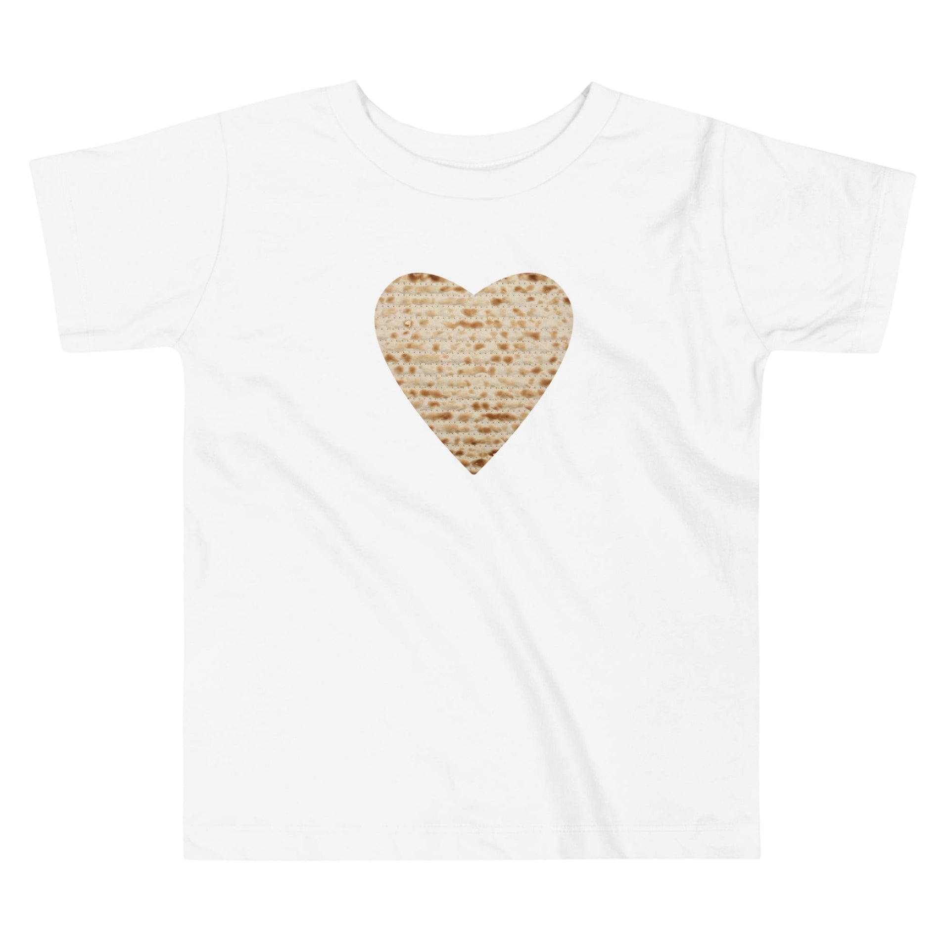 ModernTribe Apparel T-Shirts Matzah Heart Toddler Short Sleeve Tee