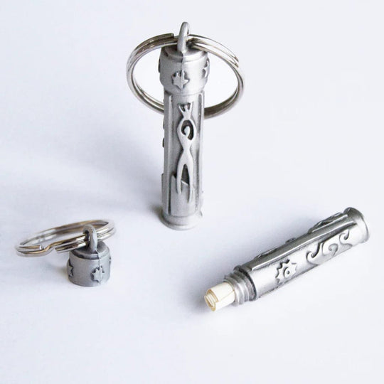 Traveler's Prayer Keychain by Emily Rosenfeld