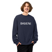 ModernTribe Apparel - Navy Dayenu Oversized Heavyweight Sweatshirt - (Sizes S - 3XL) - ModernTribe