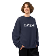 ModernTribe Apparel - Navy Dayenu Oversized Heavyweight Sweatshirt - (Sizes S - 3XL) - ModernTribe