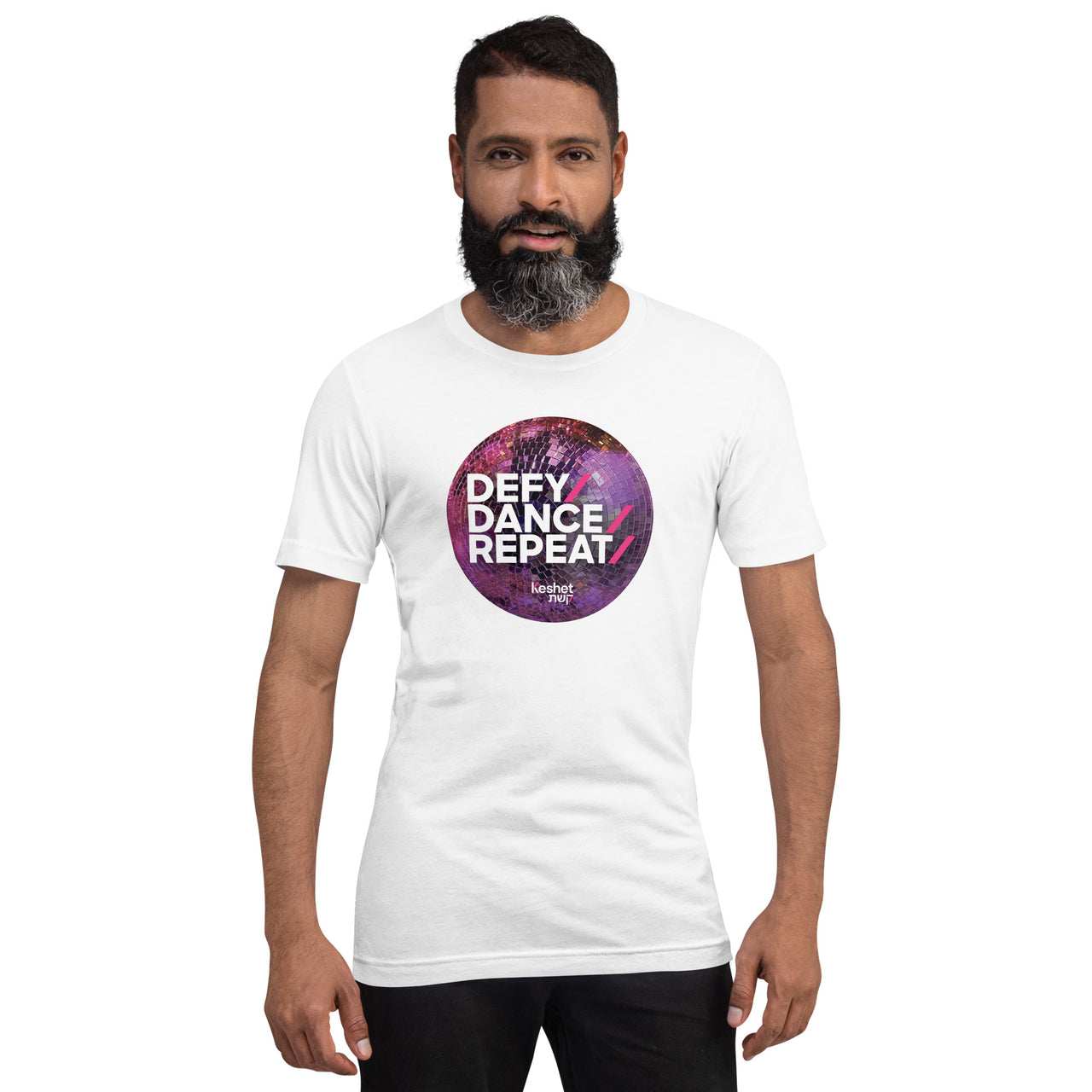 ModernTribe Apparel - Defy / Dance / Repeat T-Shirt - $18 Per Shirt Goes to Keshet - ModernTribe
