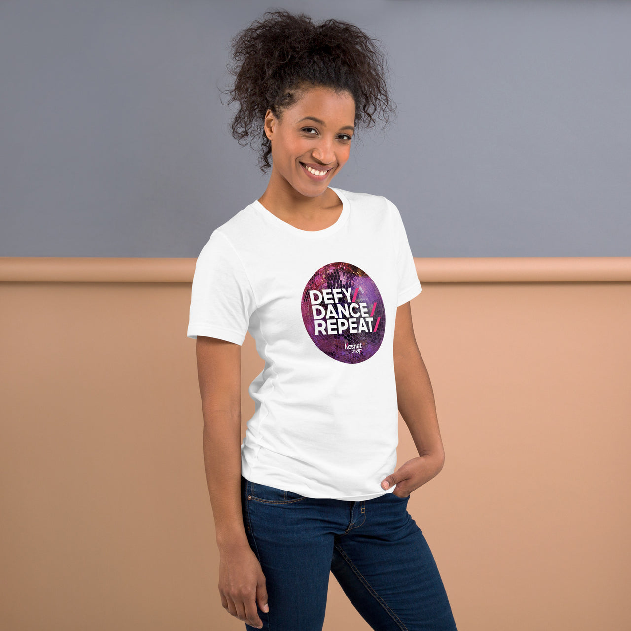 ModernTribe Apparel - Defy / Dance / Repeat T-Shirt - $18 Per Shirt Goes to Keshet - ModernTribe