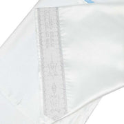 Zion Tallis Tallises White and Violet Paisley Tallis