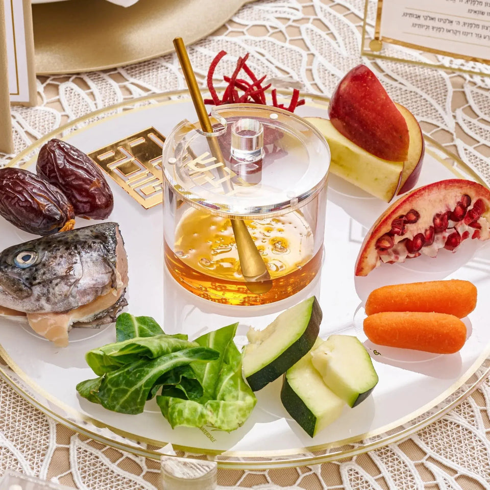 Waterdale Collection - Rosh Hashanah Classic Simanim Tray - ModernTribe
