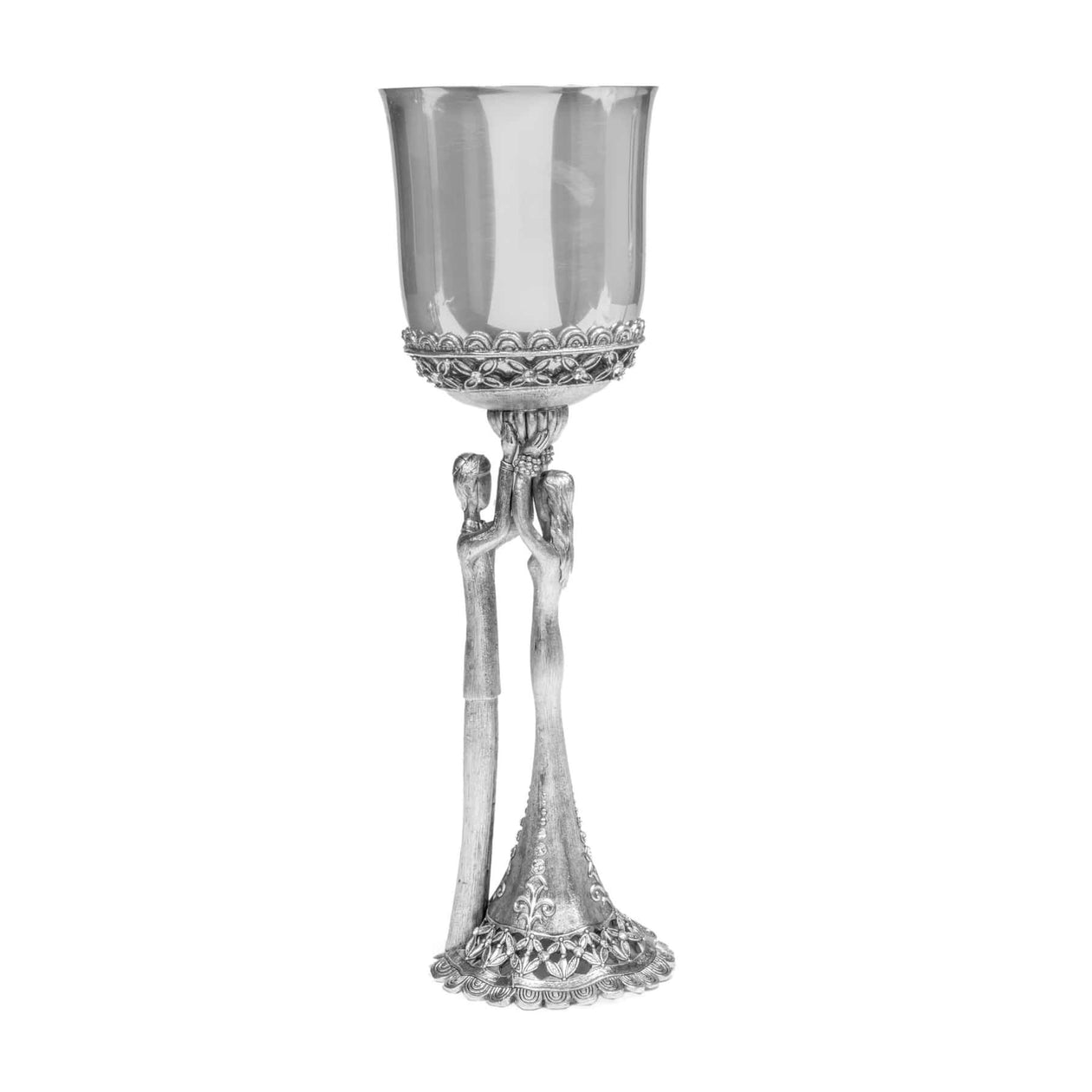 Wedding Kiddush Cup - Silver