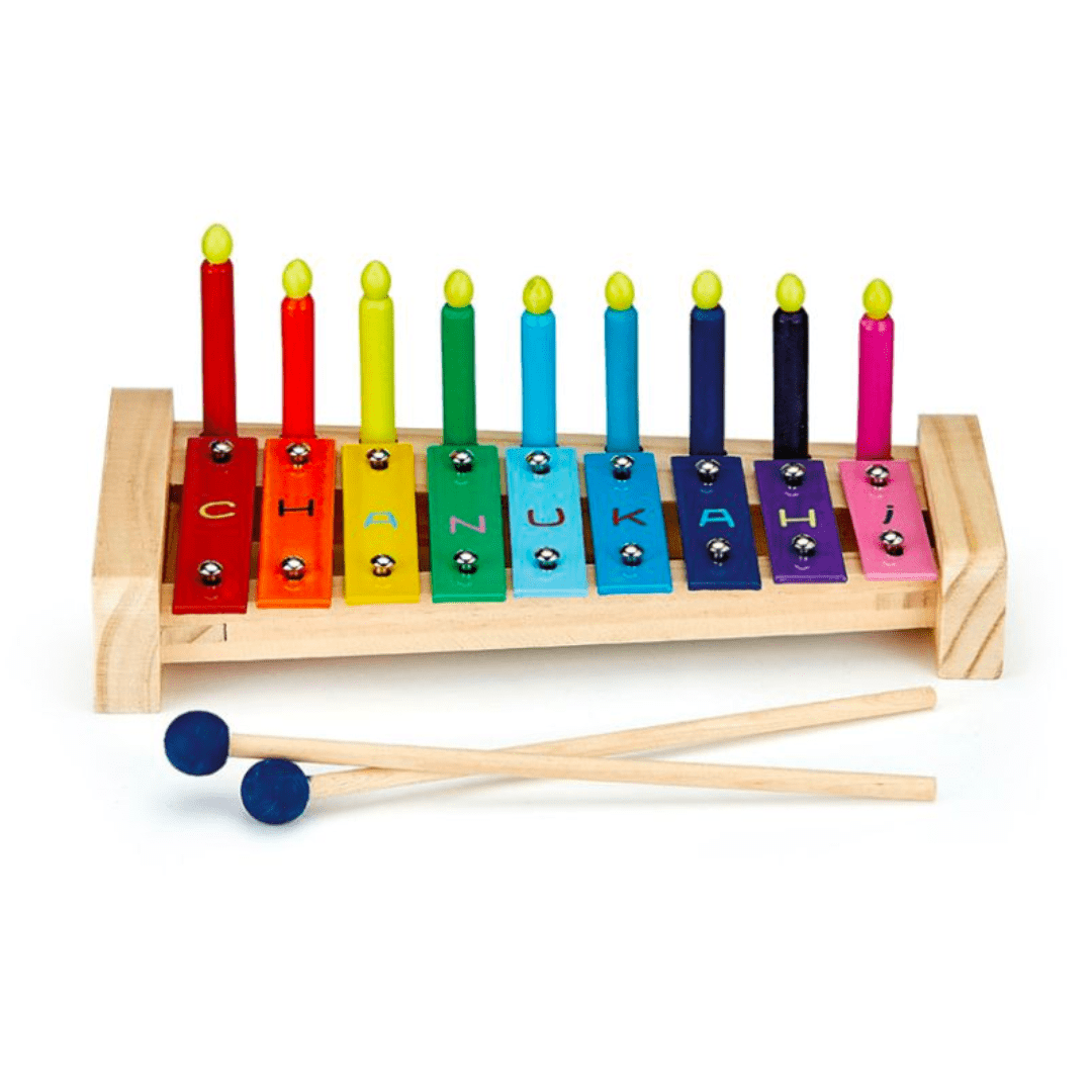 Rite Lite - My First Xylophone Wood Menorah - ModernTribe