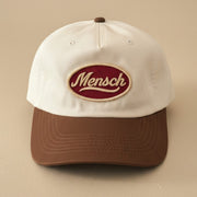 Mensch Hat - Cream and Brown - view 1