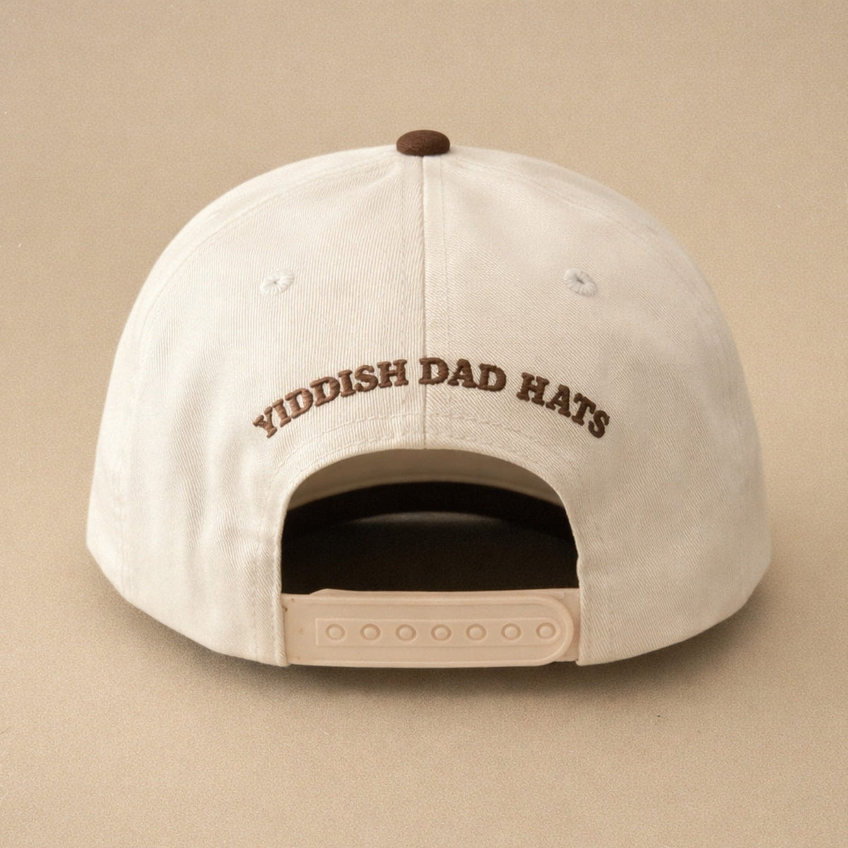 Mensch Hat - Cream and Brown - view 2