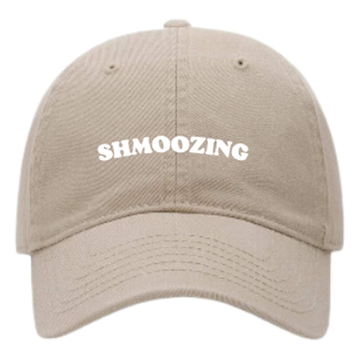Shmoozing Dad Hat - Natural - view 3