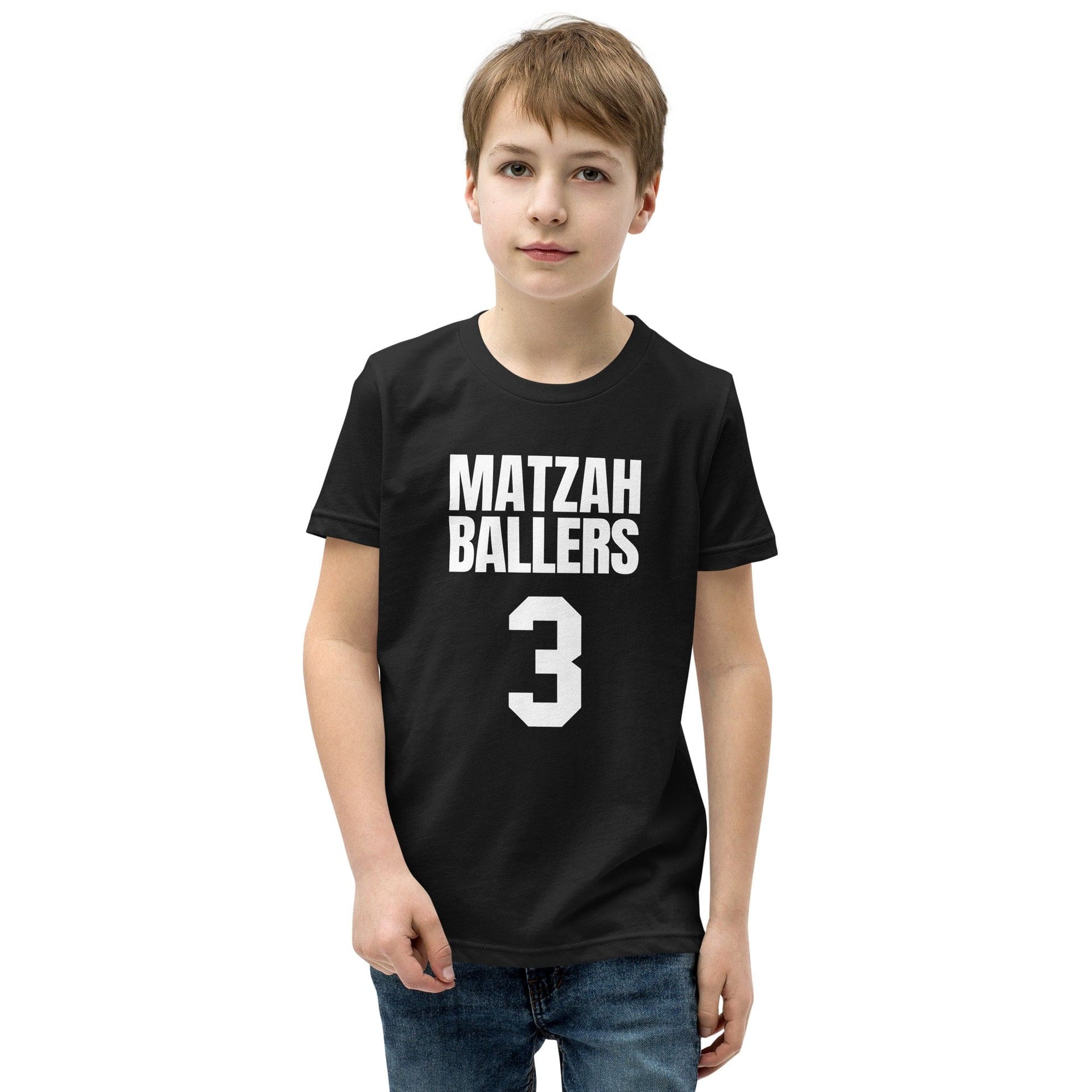 ModernTribe Apparel T-Shirts Matzah Ballers Youth Short Sleeve T-Shirt