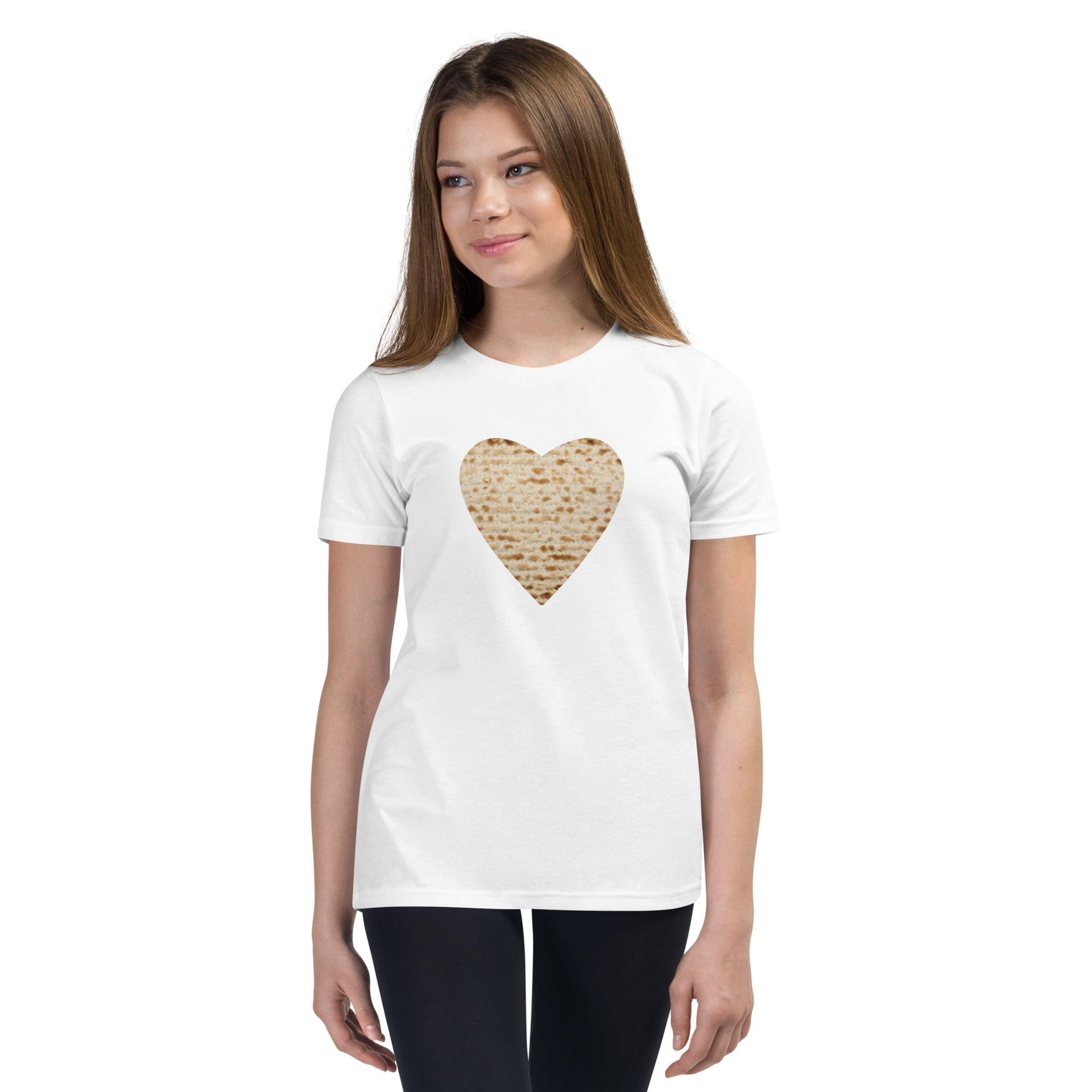 ModernTribe Apparel T-Shirts S Matzah Heart Youth Short Sleeve T-Shirt