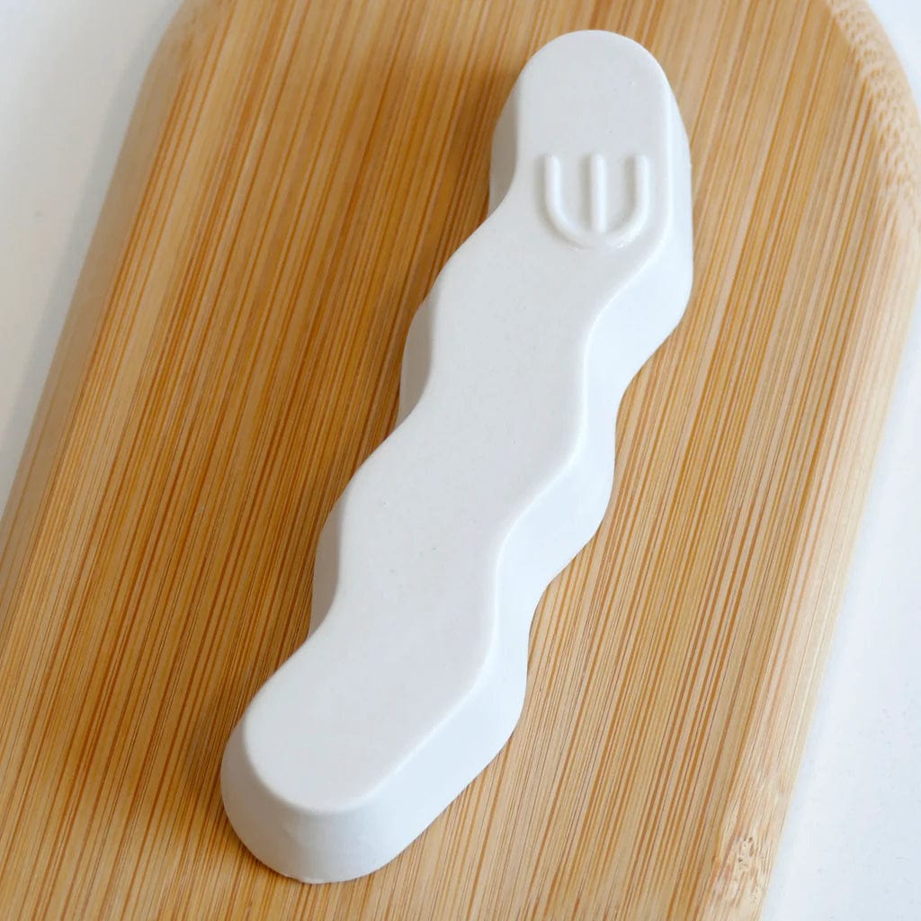 Studio Armadillo Mezuzahs Wavy 3D Printed Clay Mezuzah