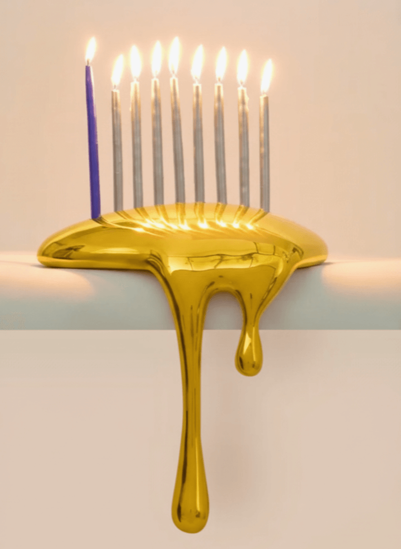 Yoni Alter - Eternal Drop Menorah by Yoni Alter - ModernTribe