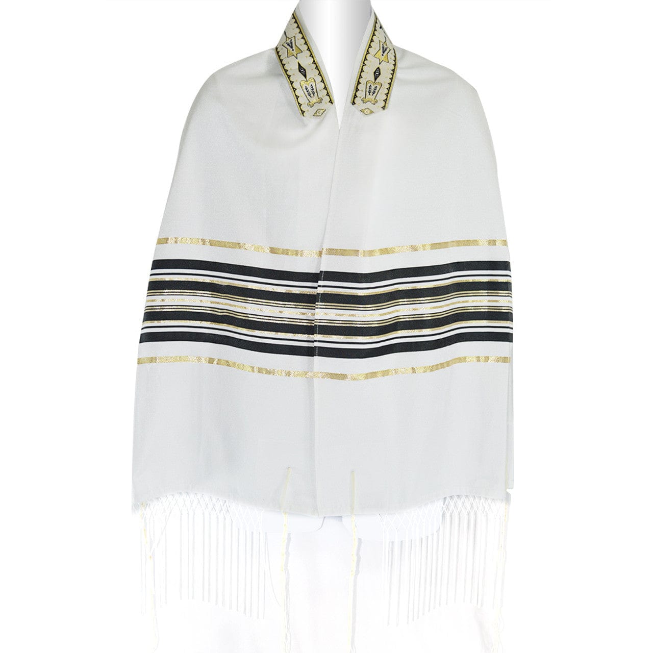 Zion Tallis - Black and Gold Striped Ariel Tallis - ModernTribe