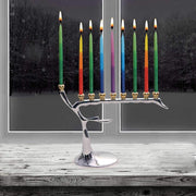 Aviv Judaica Menorahs Winter Tree Menorah