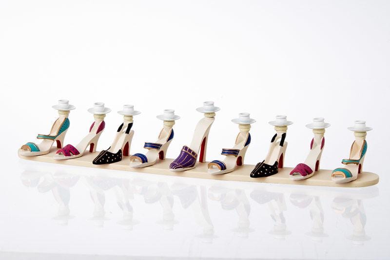 Copa Judaica - Red High Heels Menorah by Copa Judaica - ModernTribe