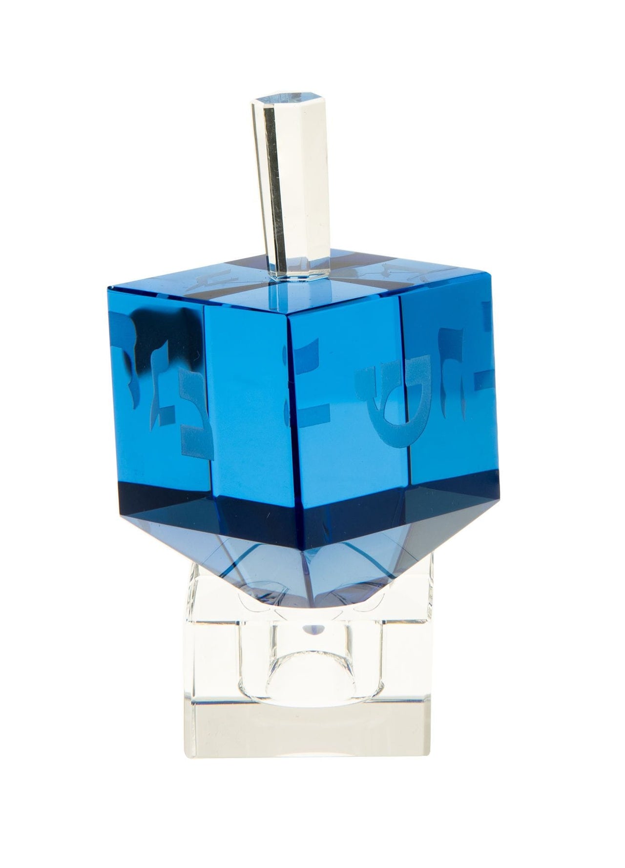 Copa Judaica - Blue Crystal Dreidel - ModernTribe