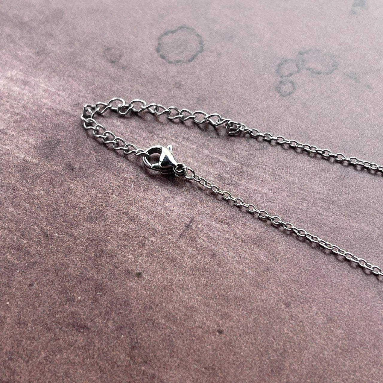 The Silver Spider - Bagels Word Necklace - Silver - ModernTribe
