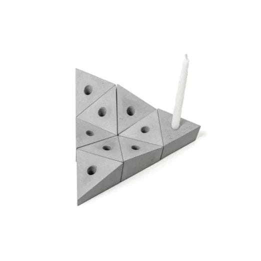 Logifaces - Miracle Edition Prisms Menorah - Ash - ModernTribe