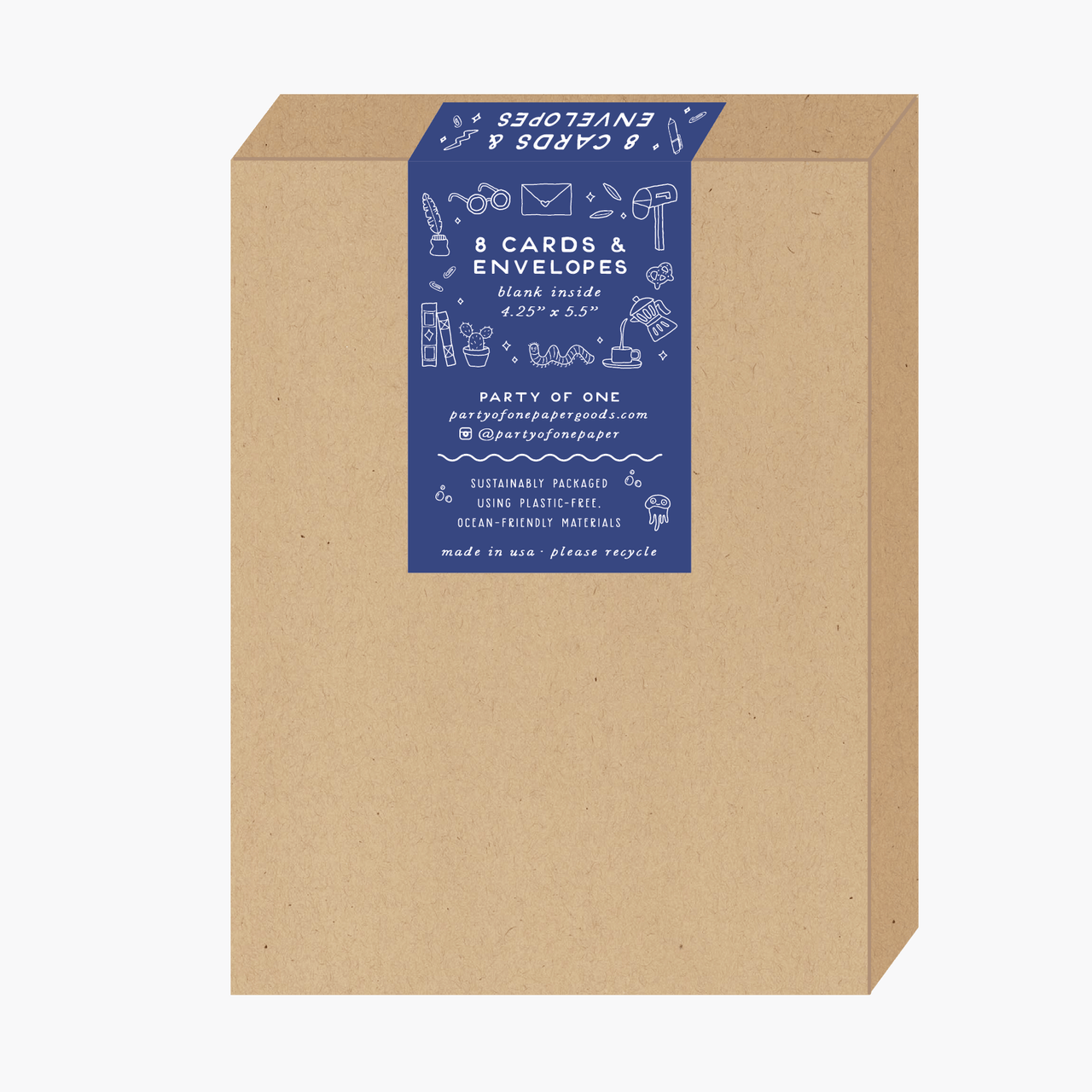 Party of One - Justice Hanukkah Cards - Box of 8 - ModernTribe