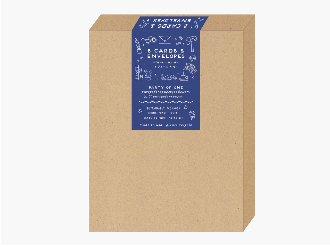 Party of One - Ruth Bader Ginsburg Hanukkah Cards - Box of 8 - ModernTribe