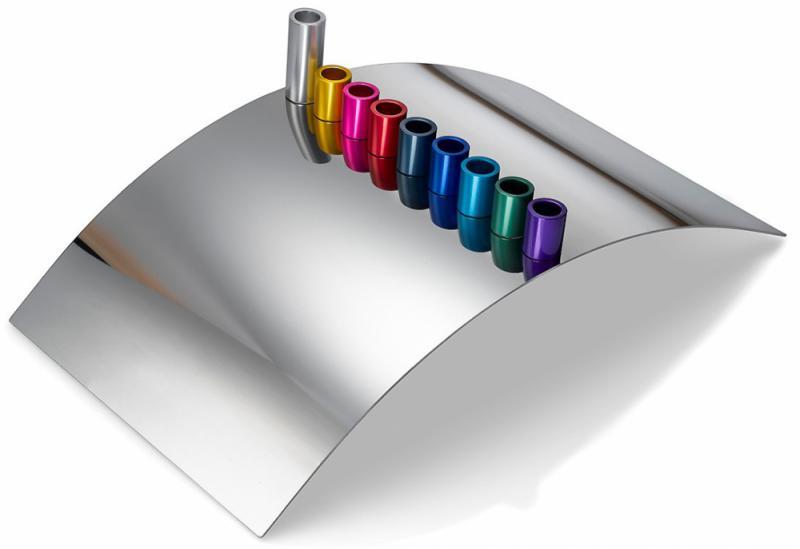 Laura Cowan - Building Bridges Menorah by Laura Cowan - ModernTribe