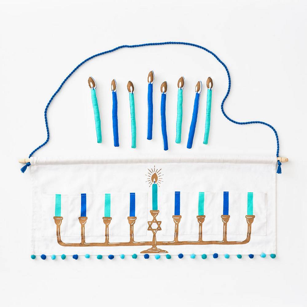 Paper Source Decorations Hanukkah Hanging Countdown