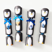 Paper Source Decorations Penguin Hanukkah Crackers - Set of 8