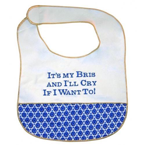 Davida - It's My Bris and I'll Cry If I Want to! Baby Bib - ModernTribe